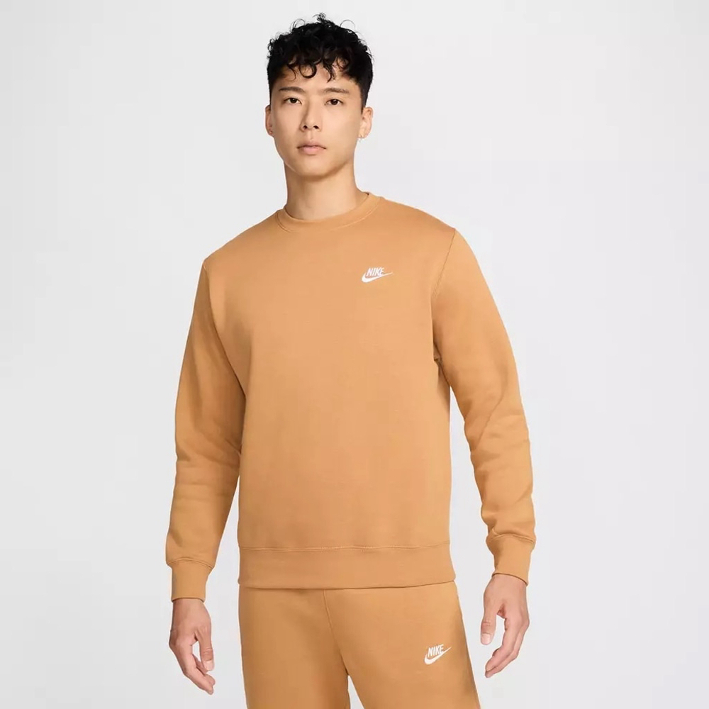 Men's Nike sportswear tan Crewneck Sweatshirt M